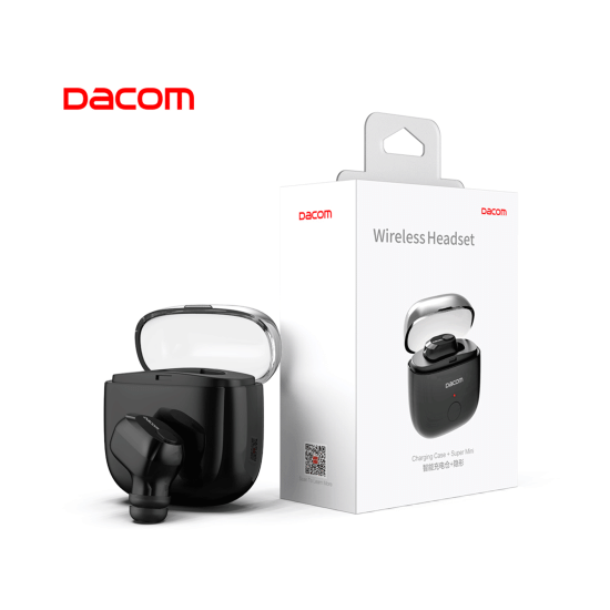Dacom K6P Earbud Bluetooth Handsfree Ακουστικά με Θήκη Φόρτισης