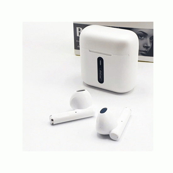 ANDOWL BQS8 Earbud Bluetooth Handsfree Ακουστικά με Θήκη Φόρτισης Μαύρα
