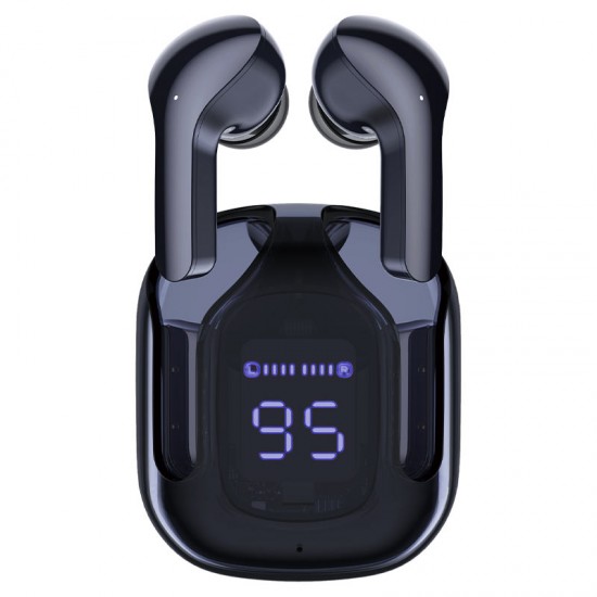 AIR 31 Earbud Bluetooth Handsfree with Charging Case Black